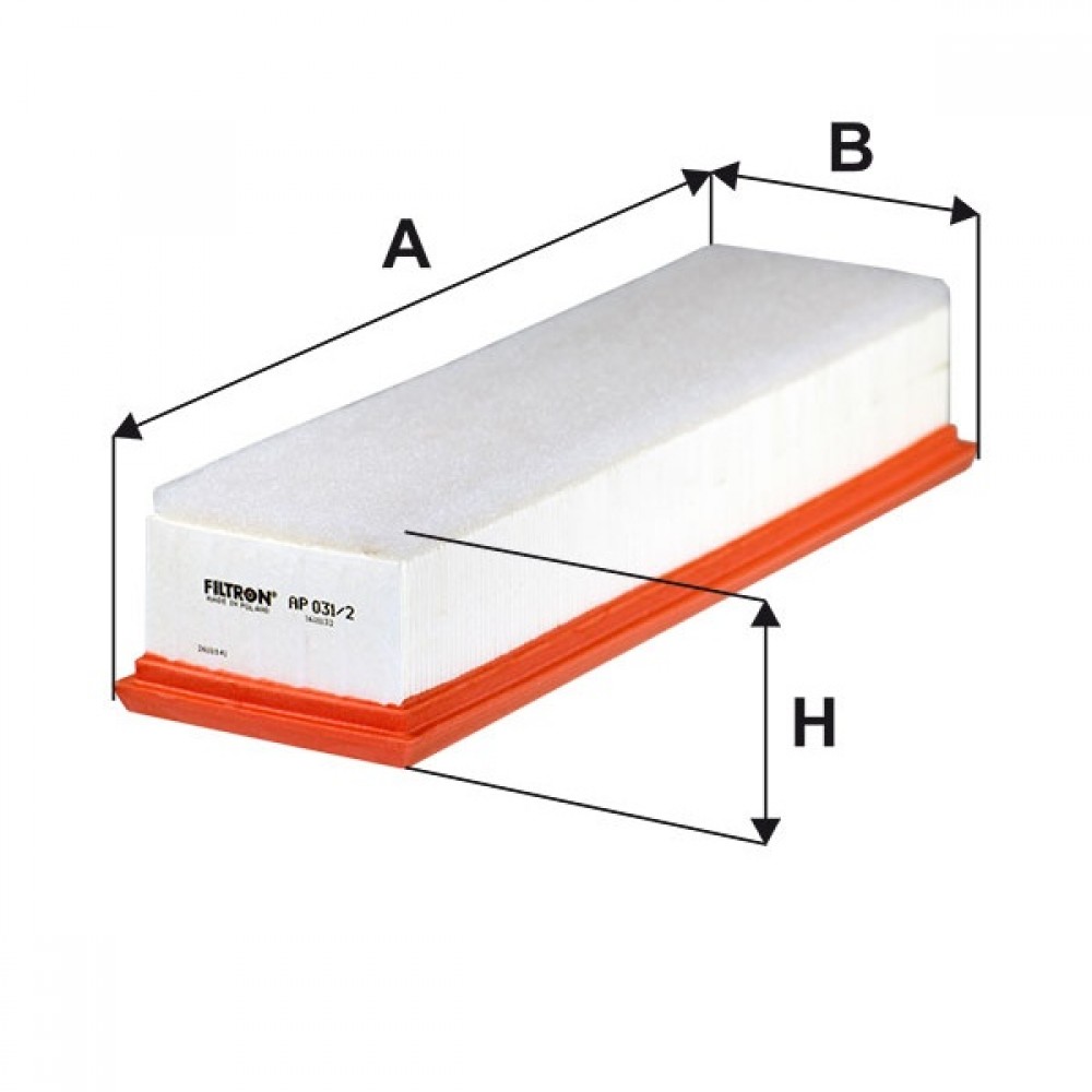 Въздушен филтър FILTRON AP 031/2
