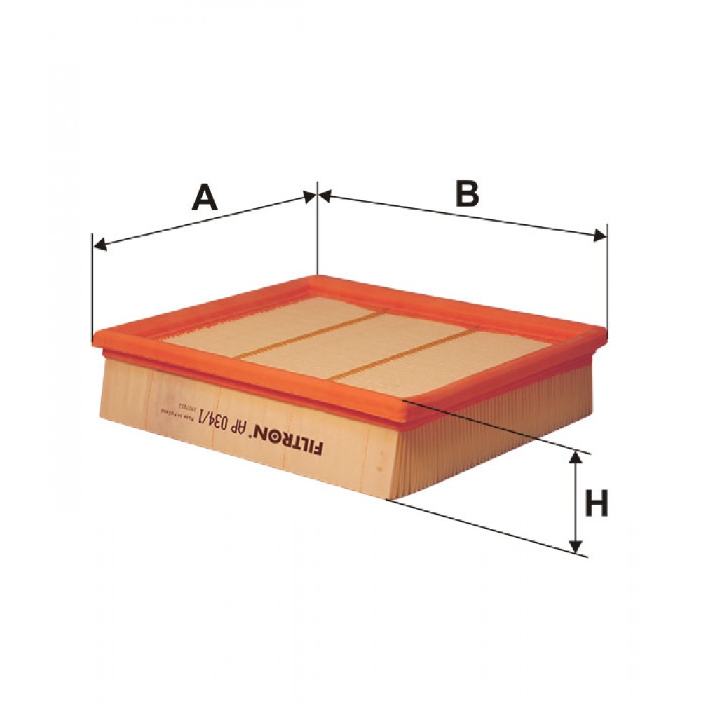Въздушен филтър FILTRON AP 034/1