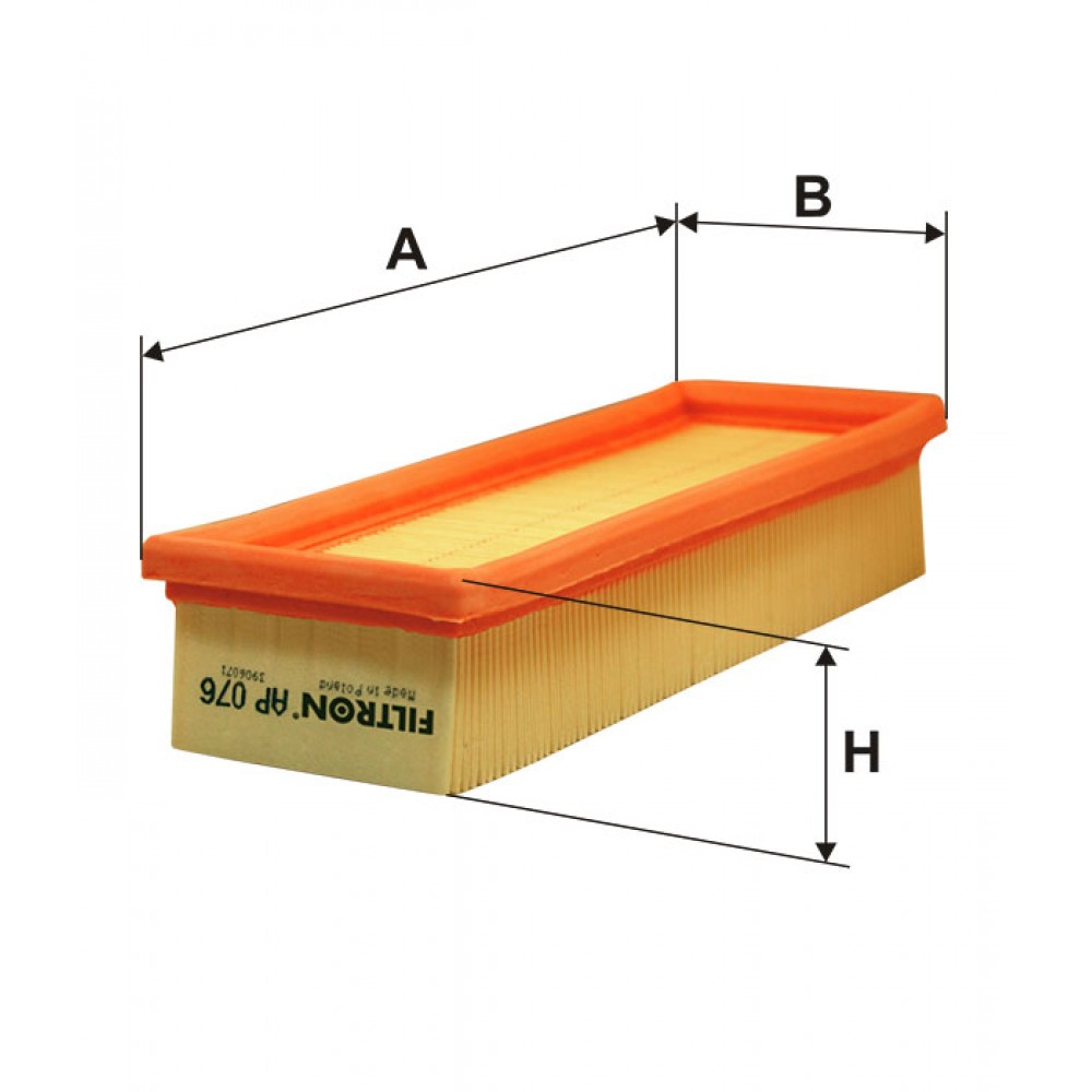 Въздушен филтър FILTRON AP 076