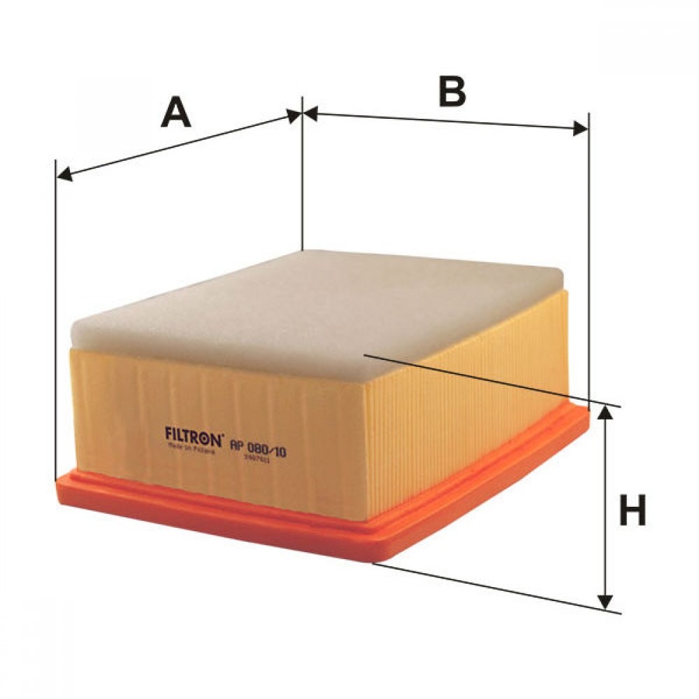 Въздушен филтър FILTRON AP 080/10