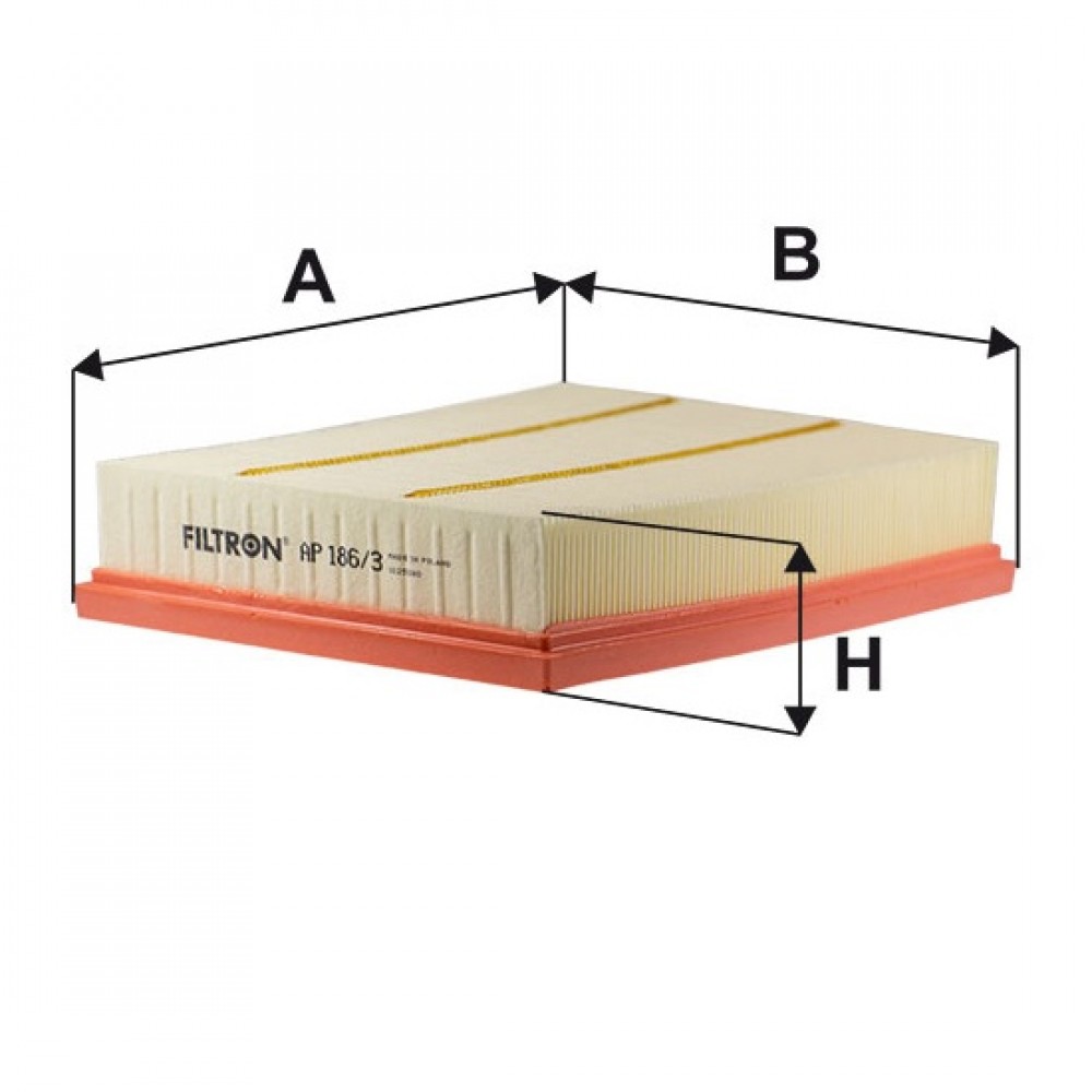 Въздушен филтър FILTRON AP 186/3
