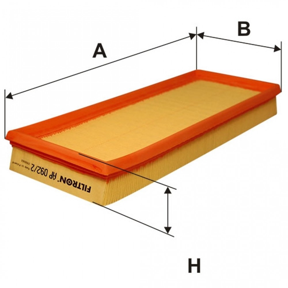 Въздушен филтър FILTRON AP 092/2