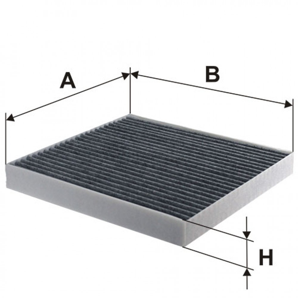 Филтър купе с активен въглен FILTRON K 1161A