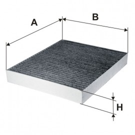 Филтър купе с активен въглен FILTRON K 1343A