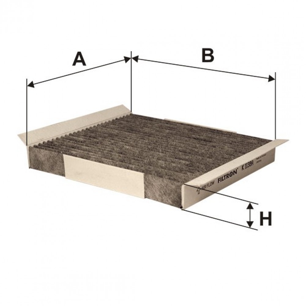 Филтър купе с активен въглен FILTRON K 1138A