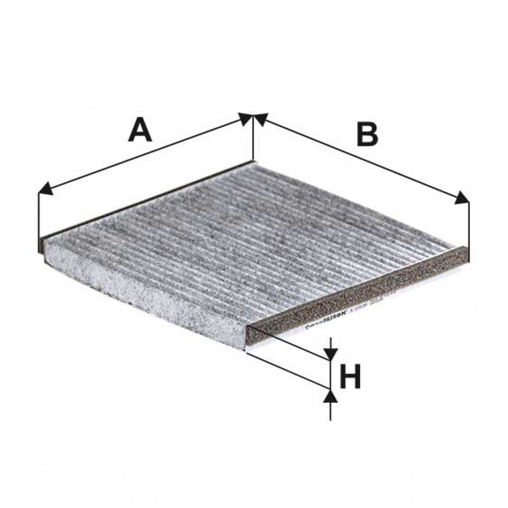 Филтър купе с активен въглен FILTRON K 1183A
