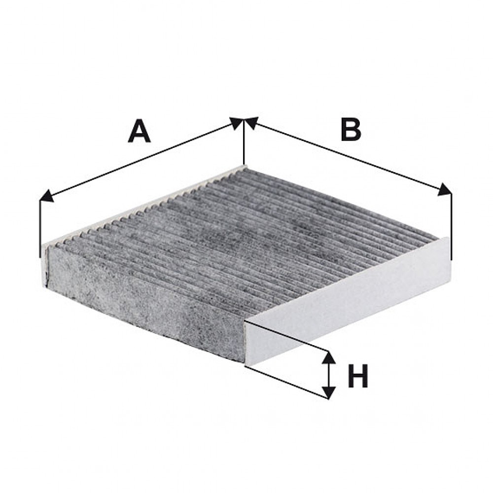 Филтър купе с активен въглен FILTRON K 1236A