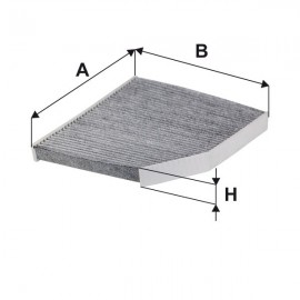 Филтър купе с активен въглен FILTRON K 1338A