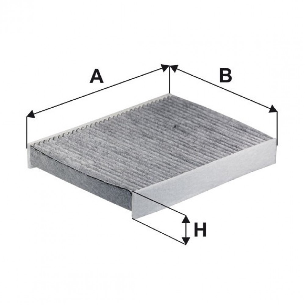 Филтър купе с активен въглен FILTRON K 1350A