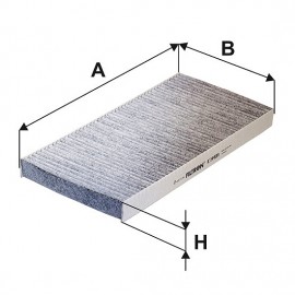 Филтър купе с активен въглен FILTRON K 1440A