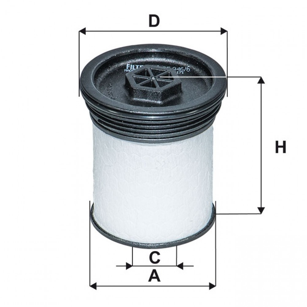 Горивен филтър FILTRON PE 946/6