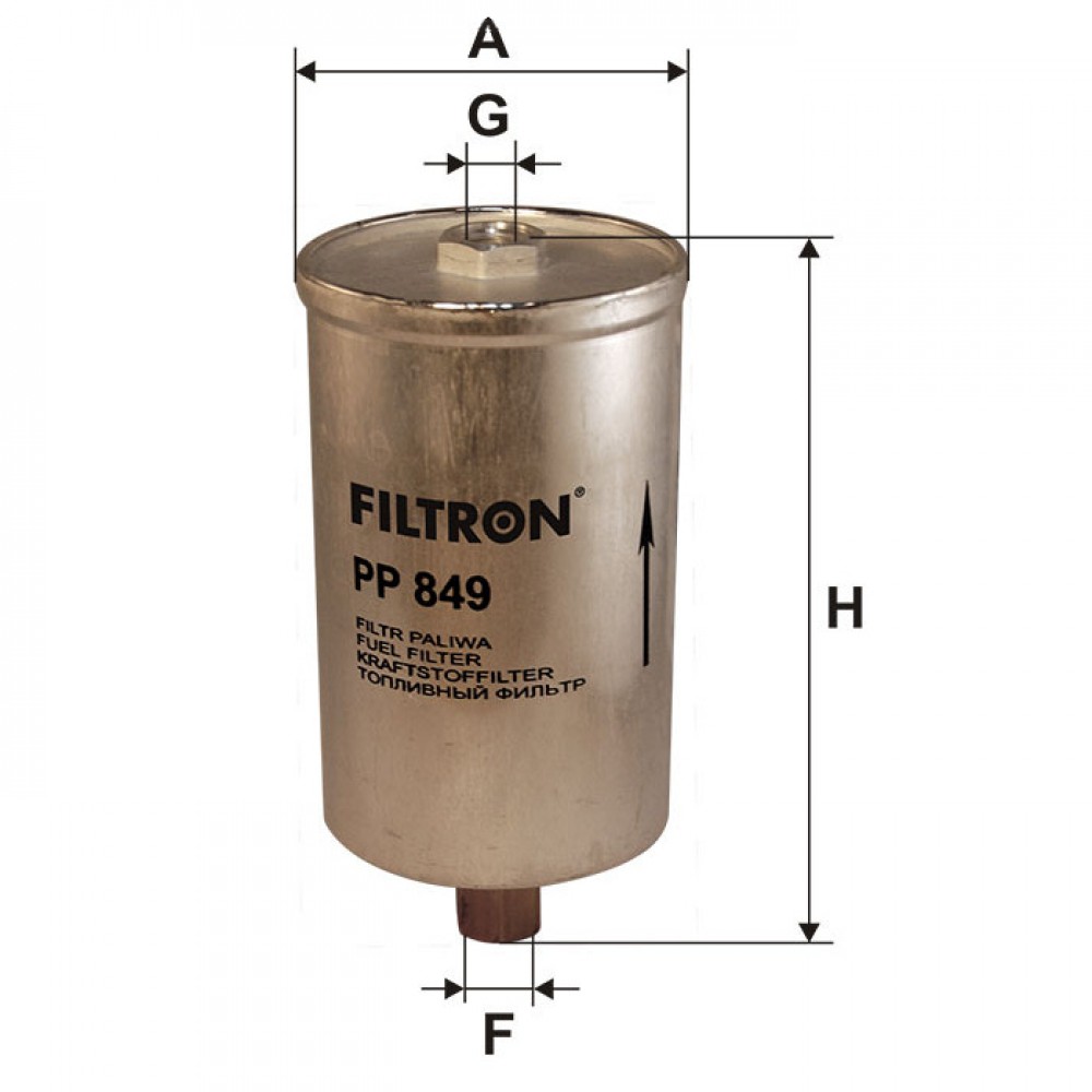 Горивен филтър FILTRON PP 849