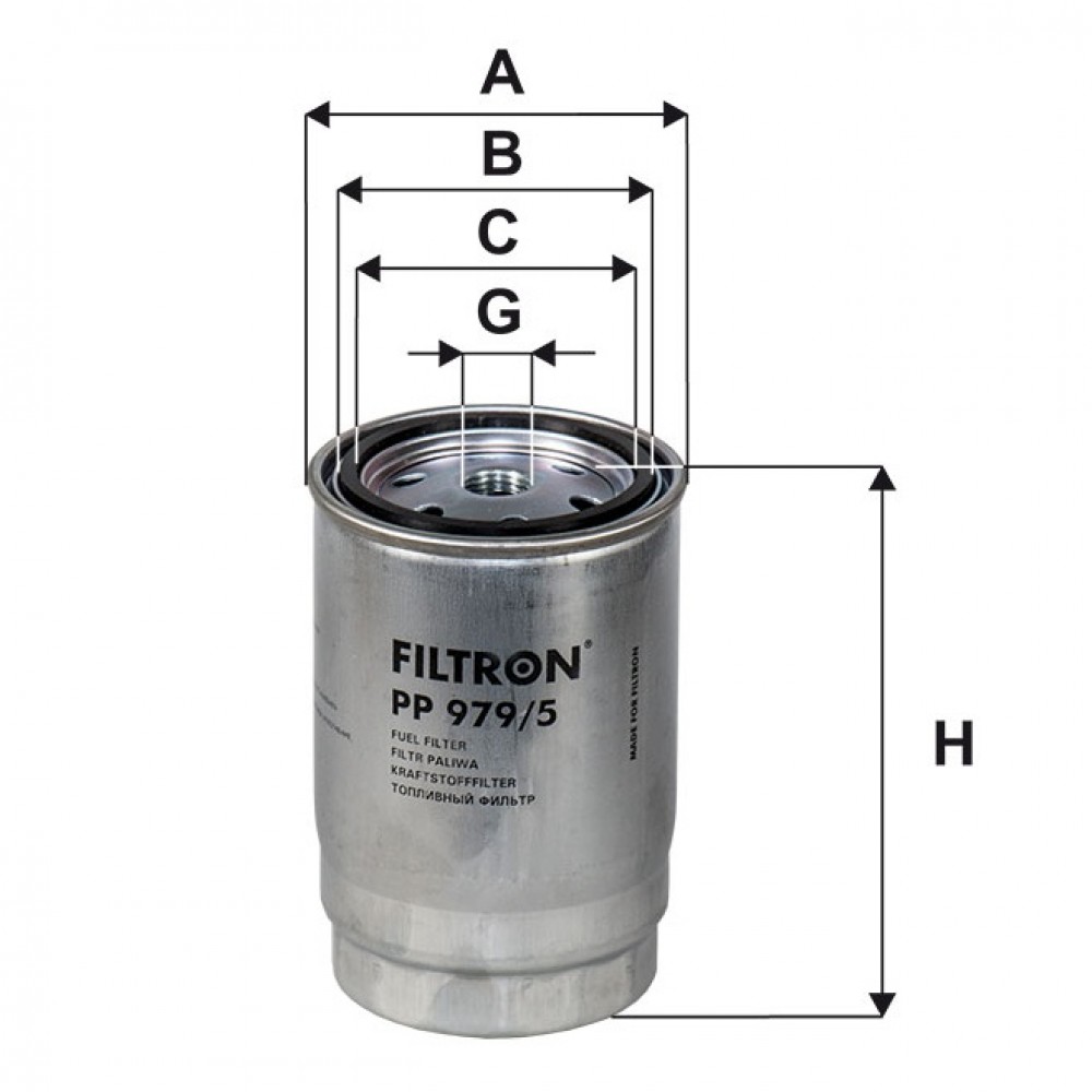 Горивен филтър FILTRON PP 979/5