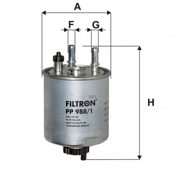 Горивен филтър FILTRON PP 988/1
