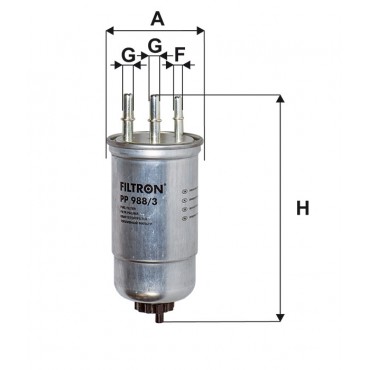 Горивен филтър FILTRON PP 988/3