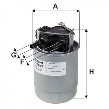 Горивен филтър FILTRON PP 988/7