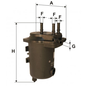 Горивен филтър FILTRON PS 980/3