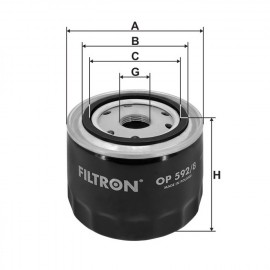 Маслен филтър FILTRON OP 592/8