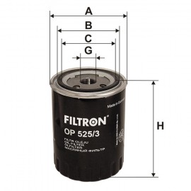 Маслен филтър FILTRON OP 525/3 Маслен филтър FILTRON OP 525/3