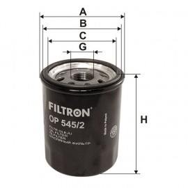 Маслен филтър FILTRON OP 545/2 Маслен филтър FILTRON OP 545/2