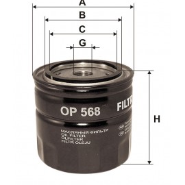 Маслен филтър FILTRON OP 568 Маслен филтър FILTRON OP 568