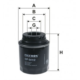 Маслен филтър FILTRON OP 641/2 Маслен филтър FILTRON OP 641/2