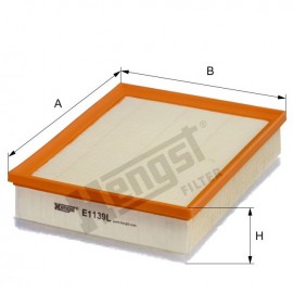 Въздушен филтър HENGST E1139L Въздушен филтър HENGST E1139L