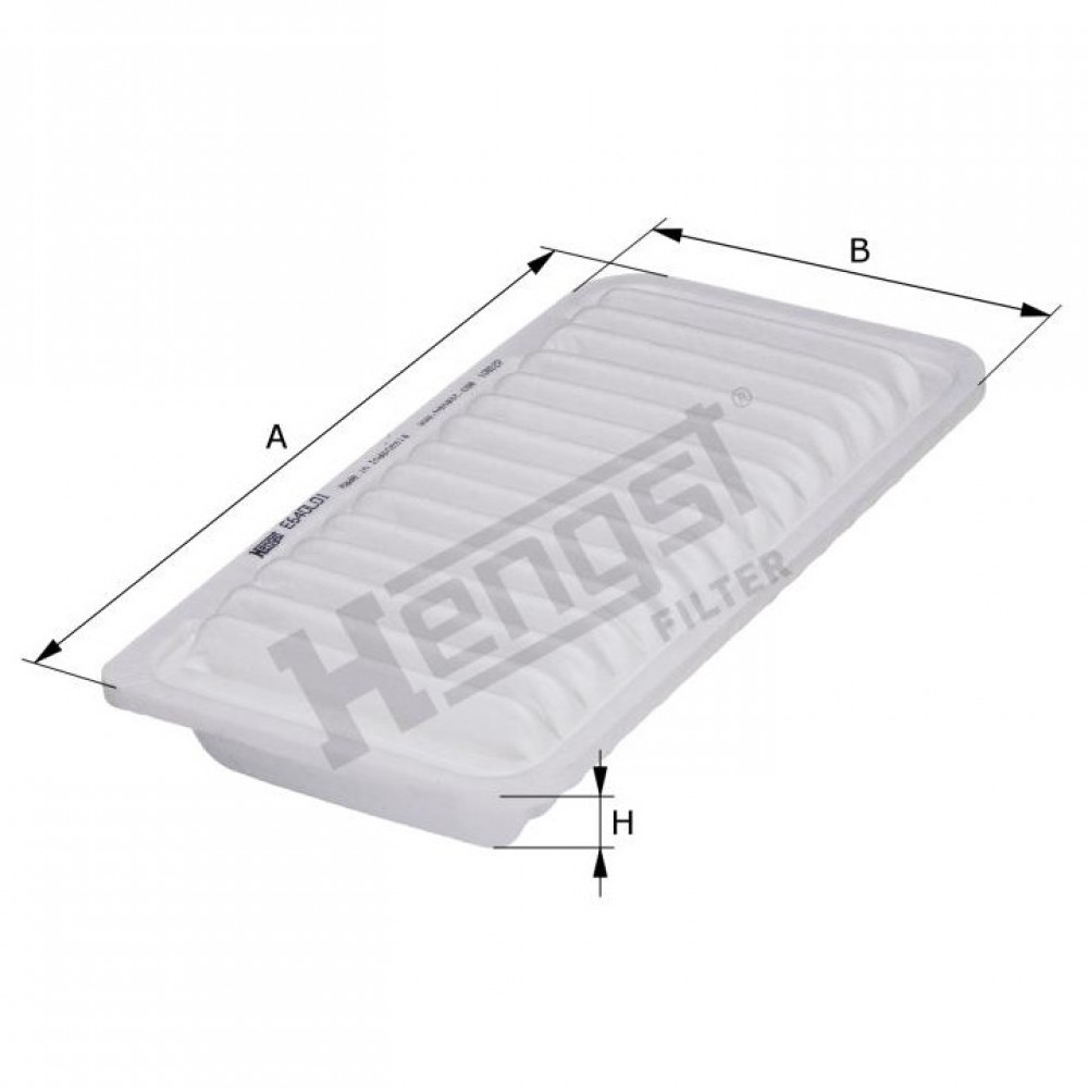 Въздушен филтър HENGST E640L01