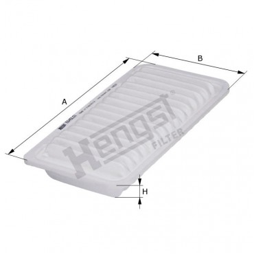 Въздушен филтър HENGST E640L01