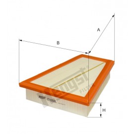 Въздушен филтър HENGST E1058L Въздушен филтър HENGST E1058L