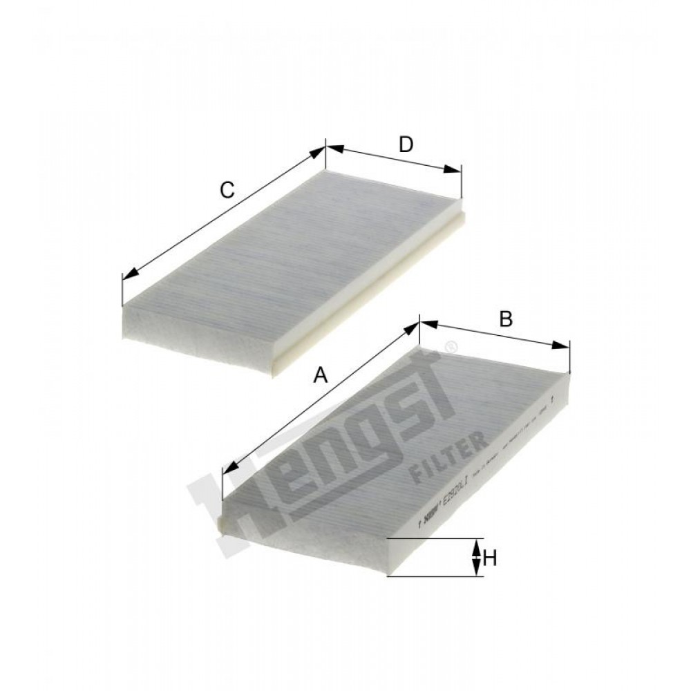 Филтър купе HENGST E2920LI-2