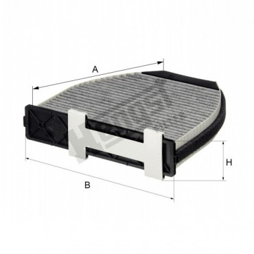 Филтър купе с активен въглен HENGST E2954LC03