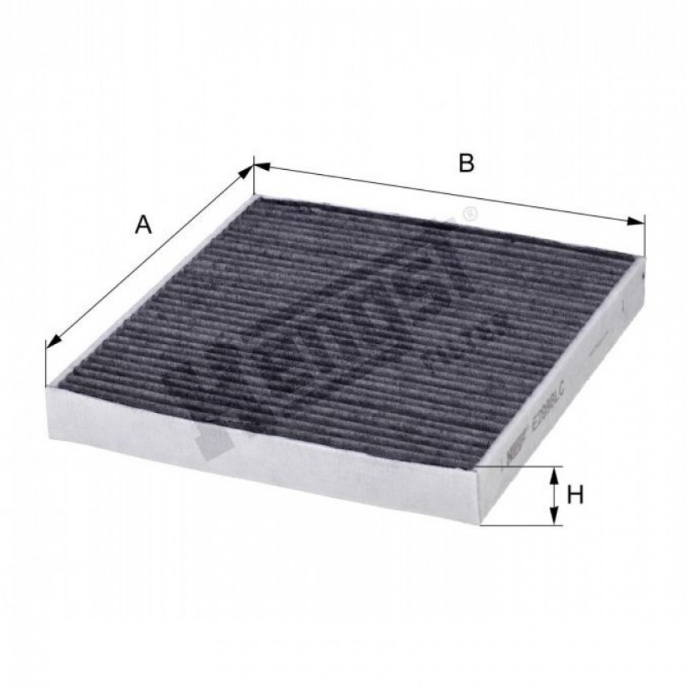 Филтър купе с активен въглен HENGST E2998LC