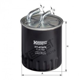 Горивен филтър HENGST H140WK