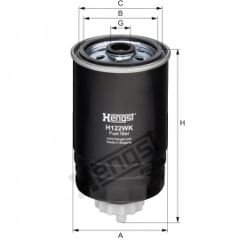 Горивен филтър HENGST H122WK