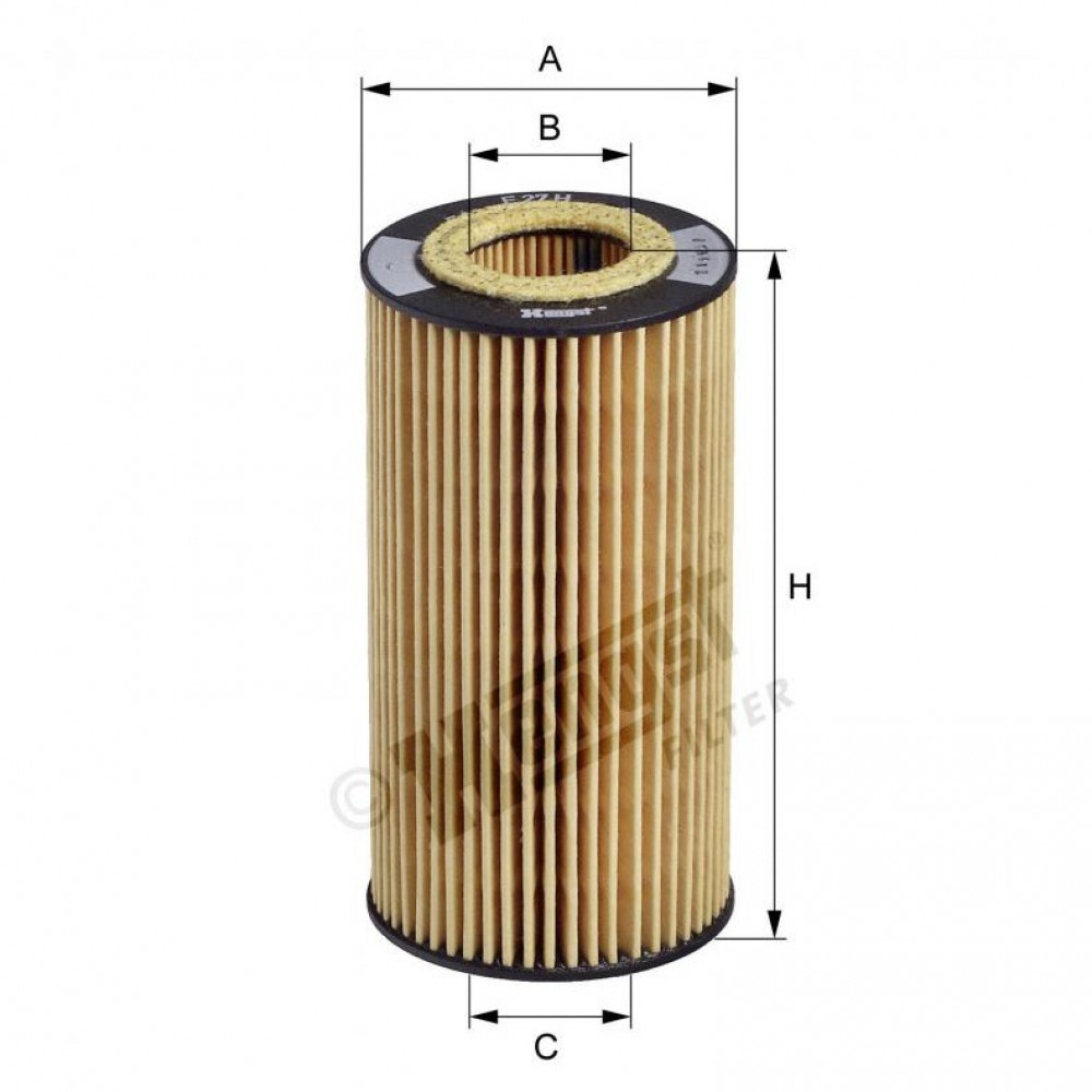 Маслен филтър HENGST E27H D84
