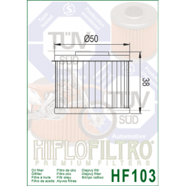Маслен филтър HIFLO HF103