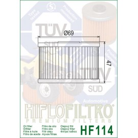 Маслен филтър HIFLO HF114