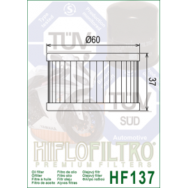Маслен филтър HIFLO HF137