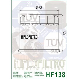 Маслен филтър HIFLO HF138