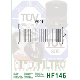 Маслен филтър HIFLO HF146