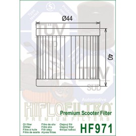 Маслен филтър HIFLO HF971