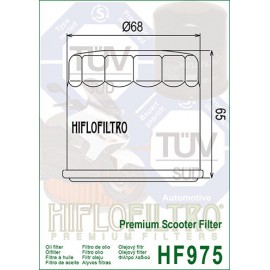 Маслен филтър HIFLO HF975
