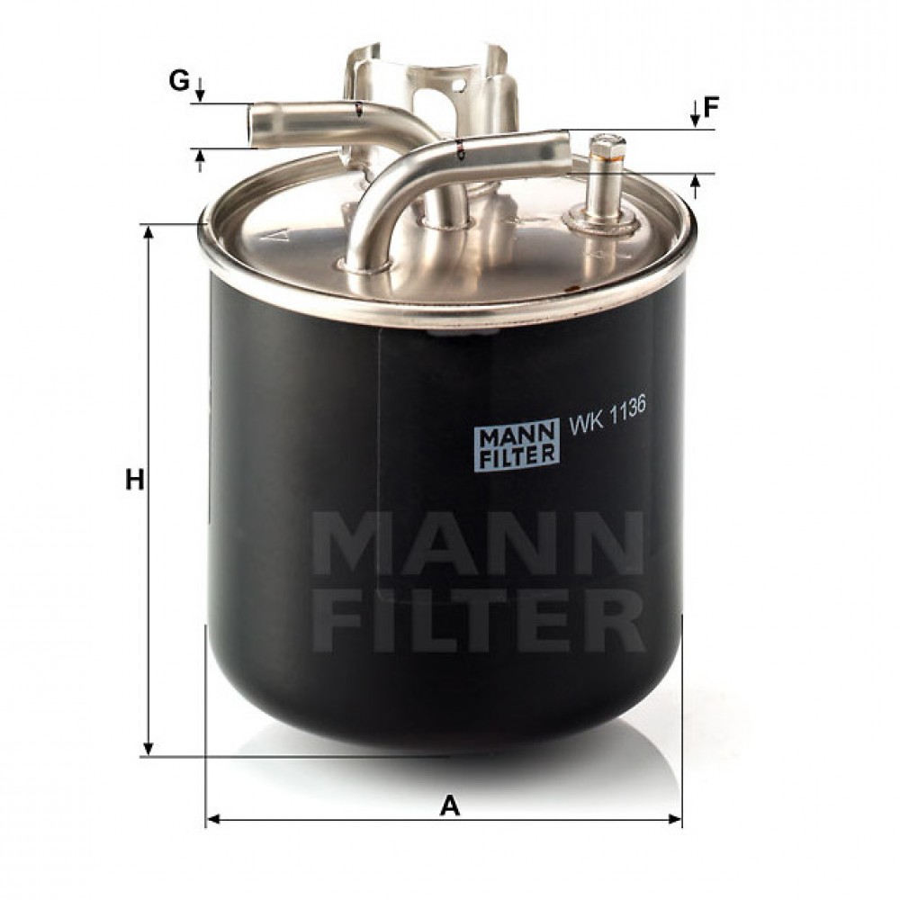 Горивен филтър Mann-Filter WK 1136