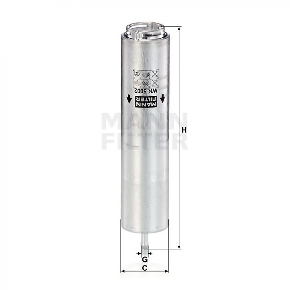 Горивен филтър Mann-Filter WK 5002