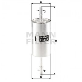 Горивен филтър Mann-Filter WK 512/1