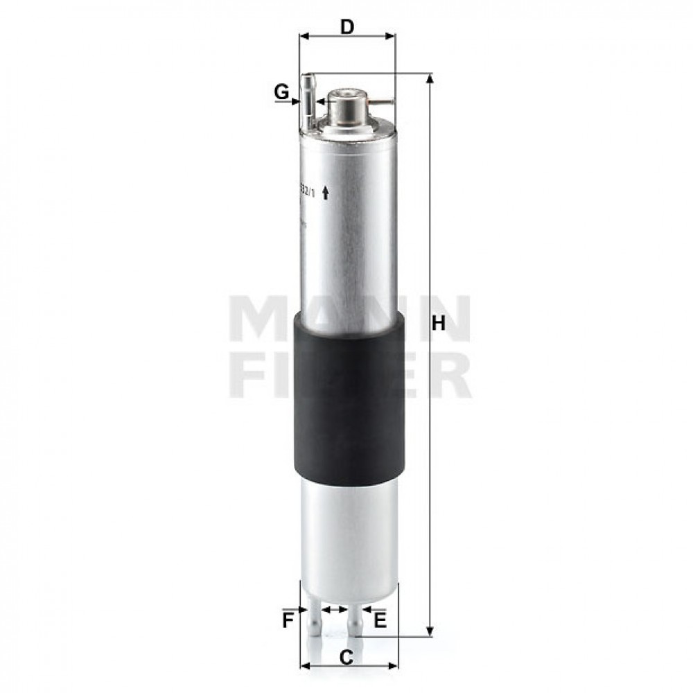 Горивен филтър Mann-Filter WK 532/1