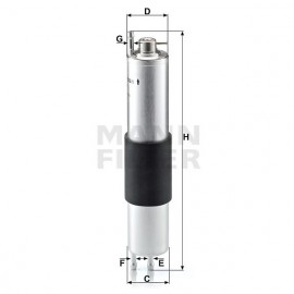 Горивен филтър Mann-Filter WK 532/1