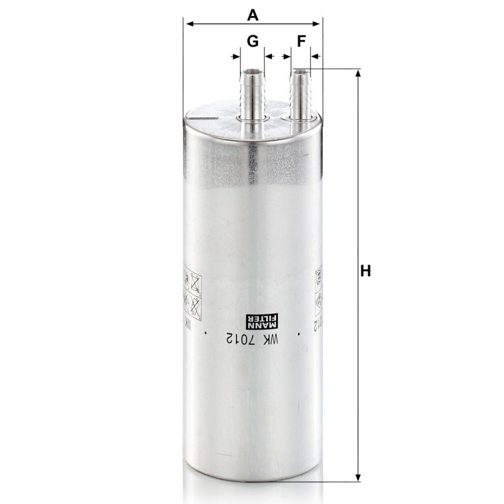 Горивен филтър Mann-Filter WK 7012