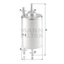 Горивен филтър Mann-Filter WK 720/5